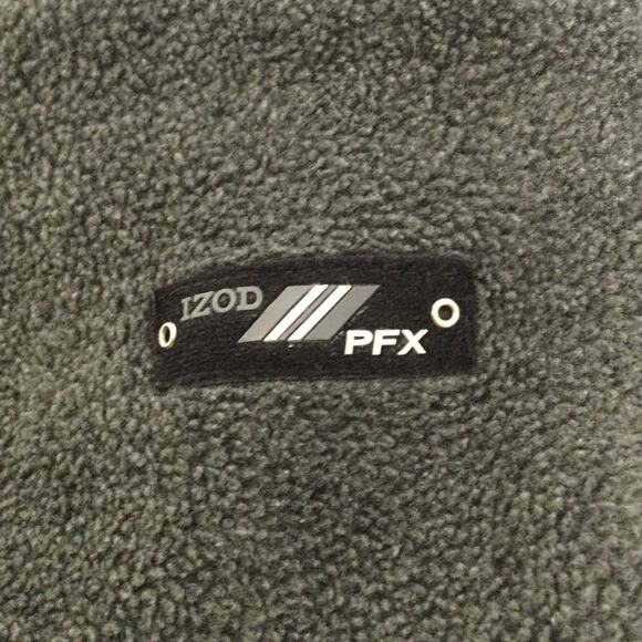 IZOD Performance Mens Quarter Zip Pullover Jacket XXL - Picture 3 of 5